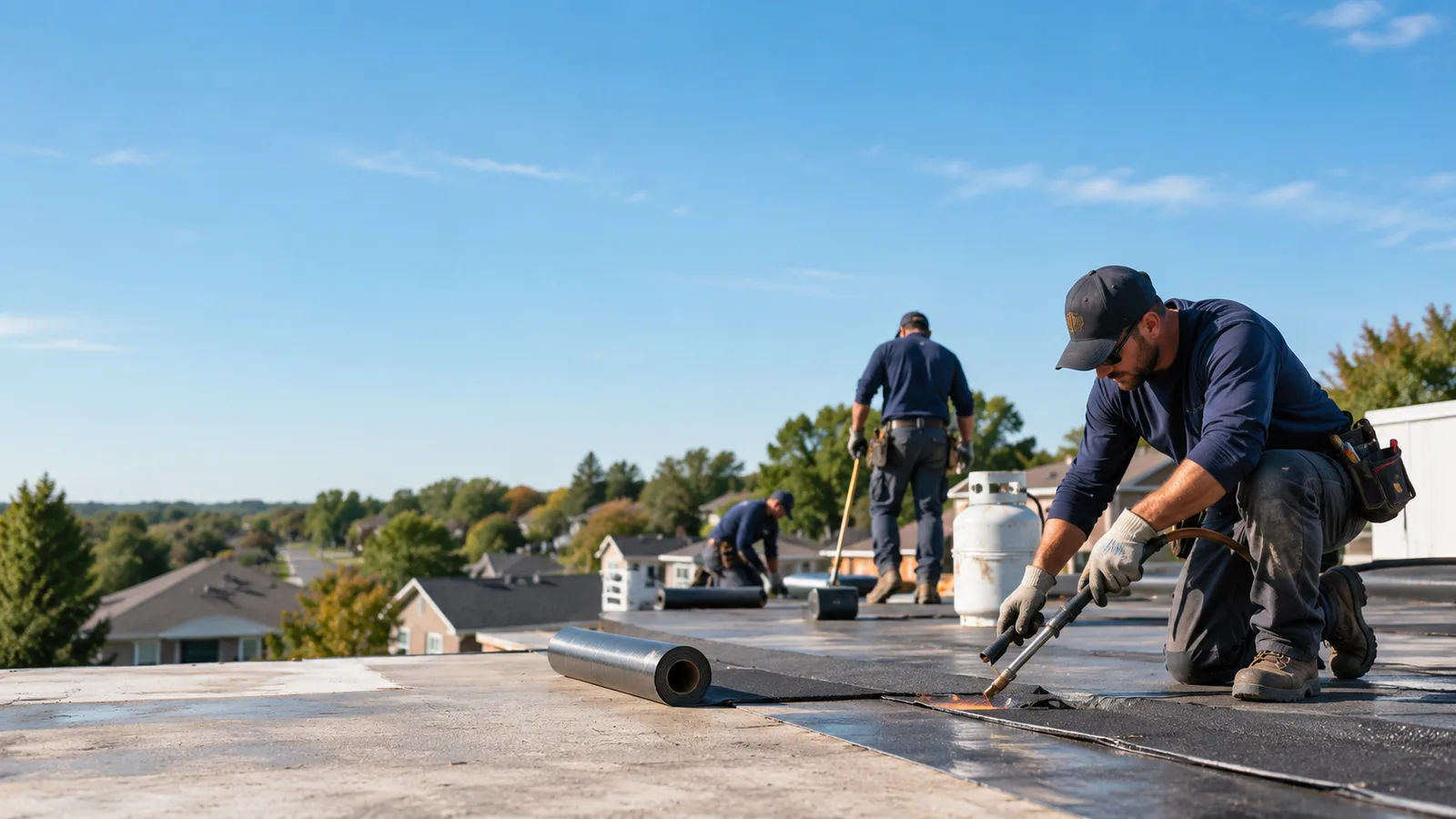 Flat Roof Leak Repair providers in Browning, IL